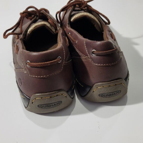 Dunham Boat Leather Shoes Brown Sz  11 main image 10